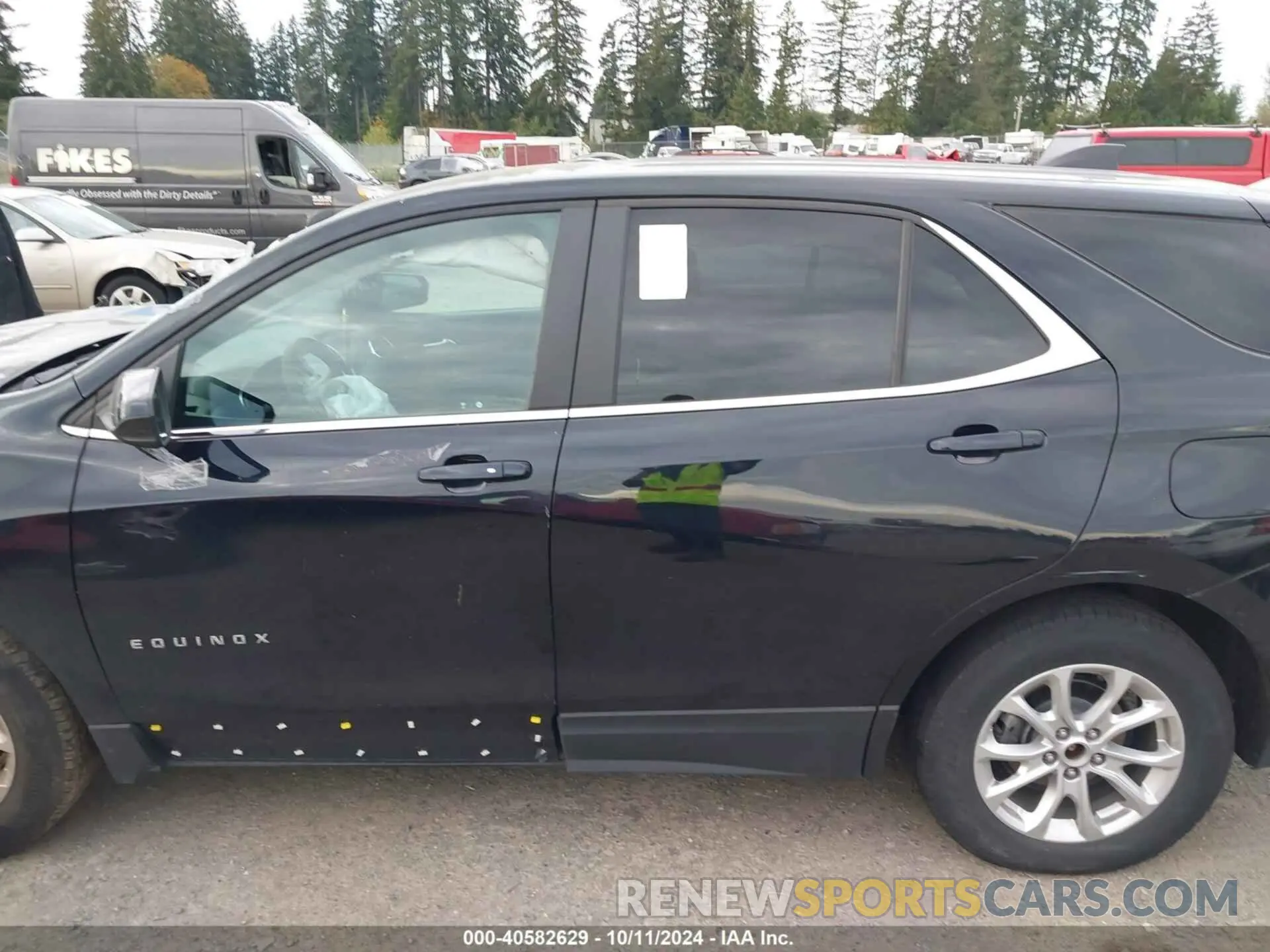 15 fotografías del automóvil dañado 2GNAXTEV8M6101278 CHEVROLET EQUINOX 2021