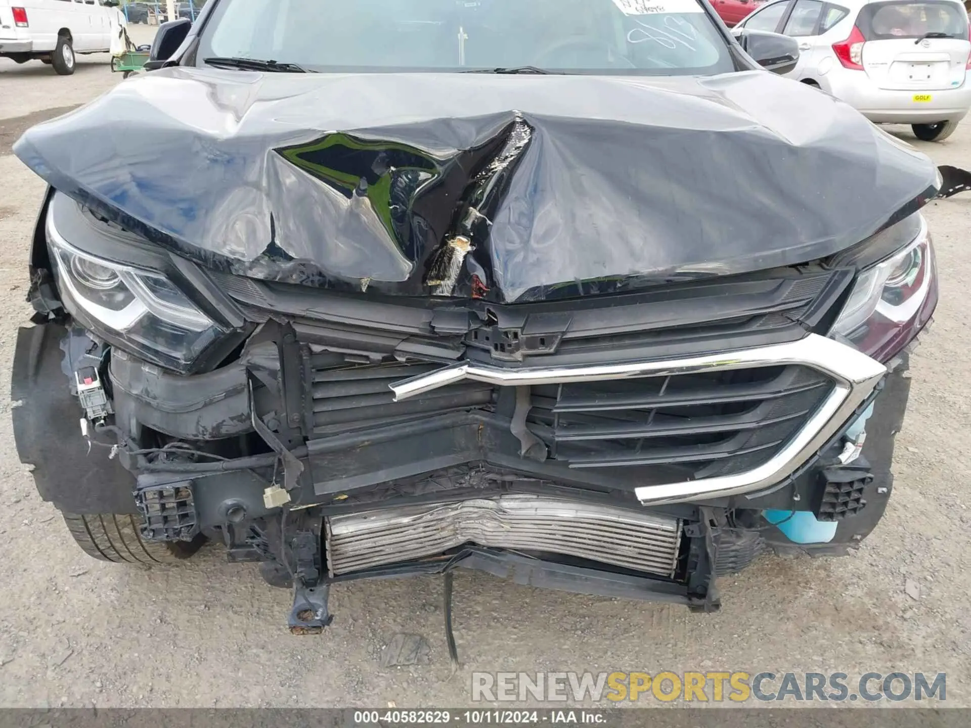 6 fotografías del automóvil dañado 2GNAXTEV8M6101278 CHEVROLET EQUINOX 2021