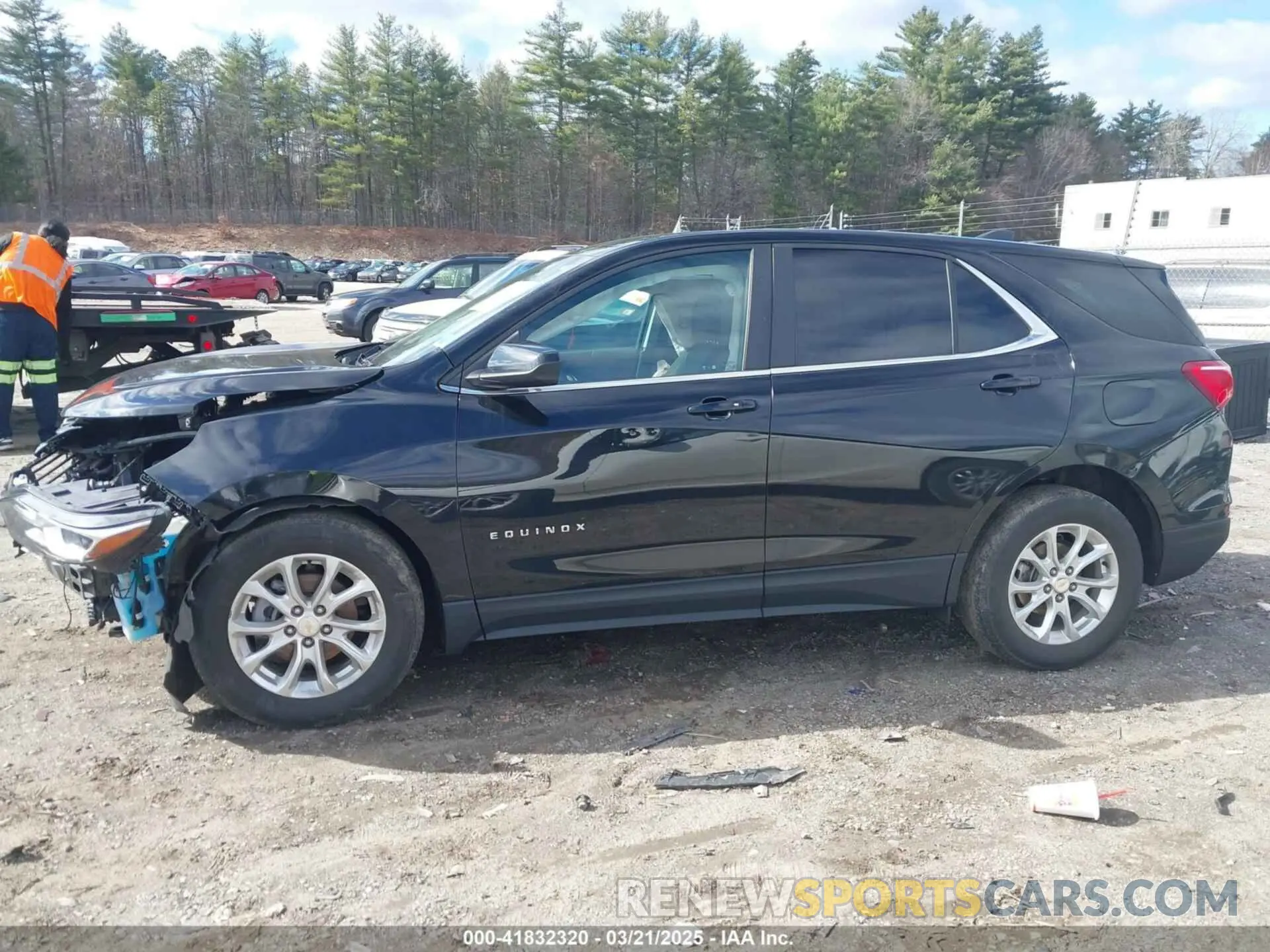 15 fotografías del automóvil dañado 2GNAXTEV8M6126214 CHEVROLET EQUINOX 2021