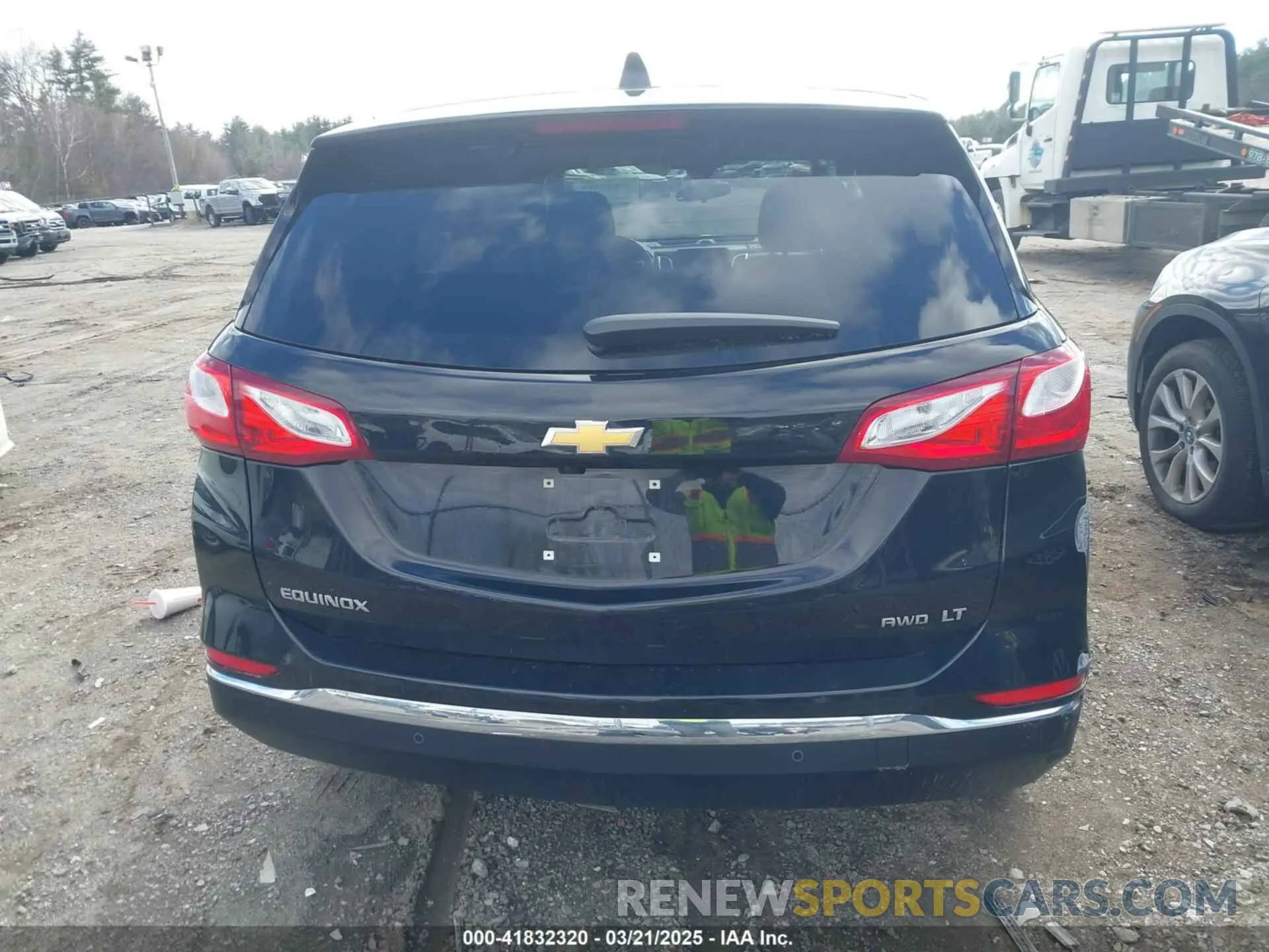 17 fotografías del automóvil dañado 2GNAXTEV8M6126214 CHEVROLET EQUINOX 2021