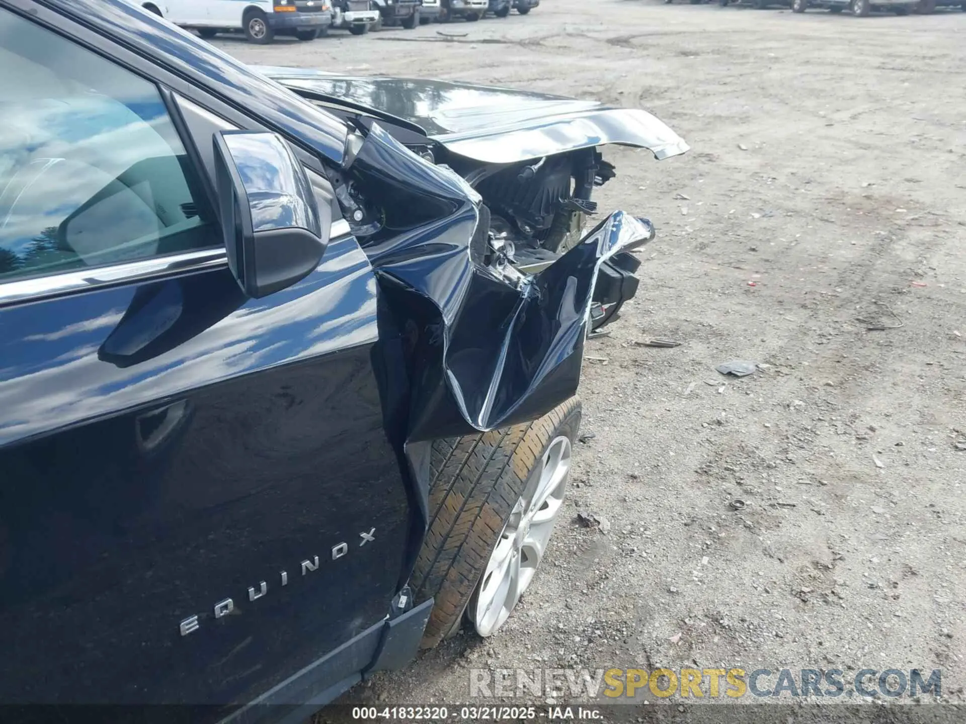 6 fotografías del automóvil dañado 2GNAXTEV8M6126214 CHEVROLET EQUINOX 2021