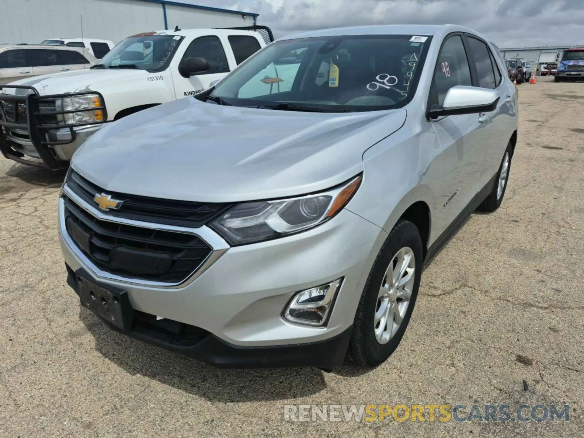 16 fotografías del automóvil dañado 2GNAXTEV8M6158242 CHEVROLET EQUINOX 2021