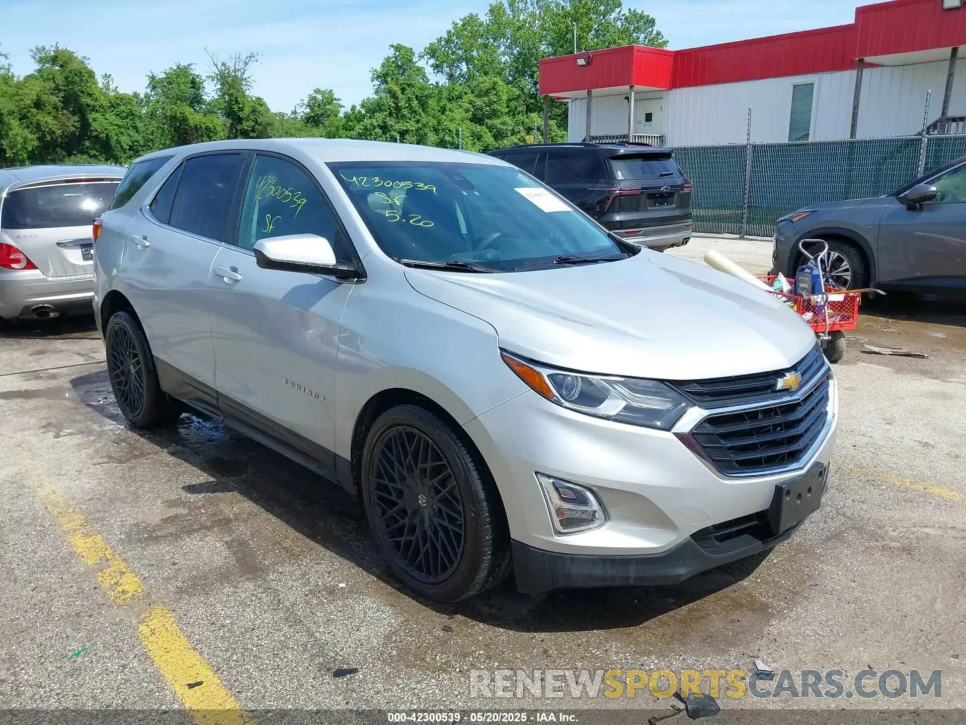 1 fotografías del automóvil dañado 2GNAXUEV0M6106898 CHEVROLET EQUINOX 2021