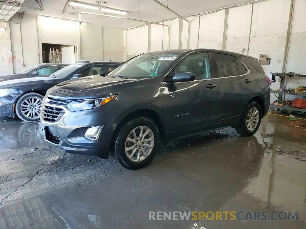1 fotografías del automóvil dañado 2GNAXUEV1M6134368 CHEVROLET EQUINOX 2021