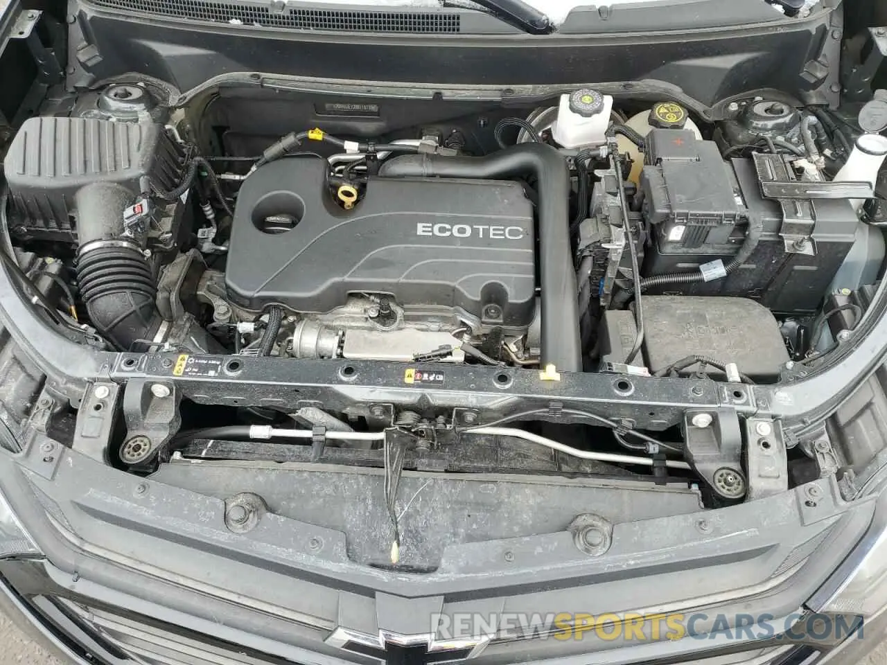 12 fotografías del automóvil dañado 2GNAXUEV2M6115733 CHEVROLET EQUINOX 2021