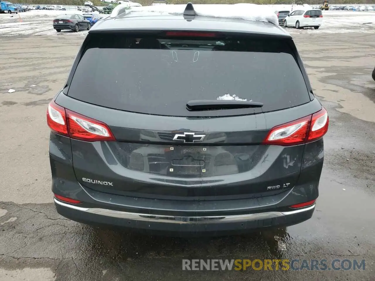 6 fotografías del automóvil dañado 2GNAXUEV2M6115733 CHEVROLET EQUINOX 2021