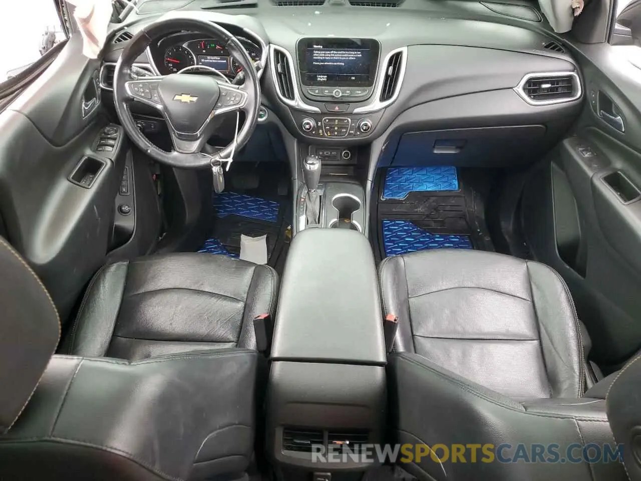 8 fotografías del automóvil dañado 2GNAXUEV2M6115733 CHEVROLET EQUINOX 2021