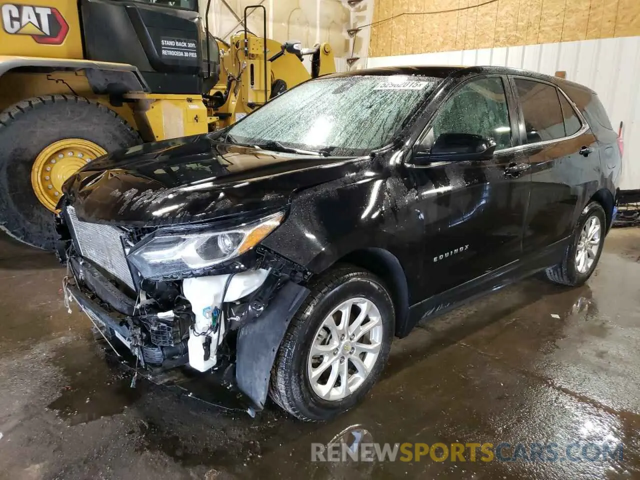 1 fotografías del automóvil dañado 2GNAXUEV2M6122360 CHEVROLET EQUINOX 2021
