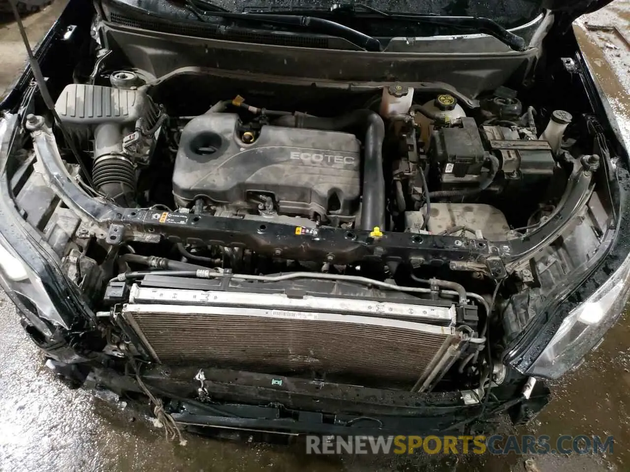 12 fotografías del automóvil dañado 2GNAXUEV2M6122360 CHEVROLET EQUINOX 2021