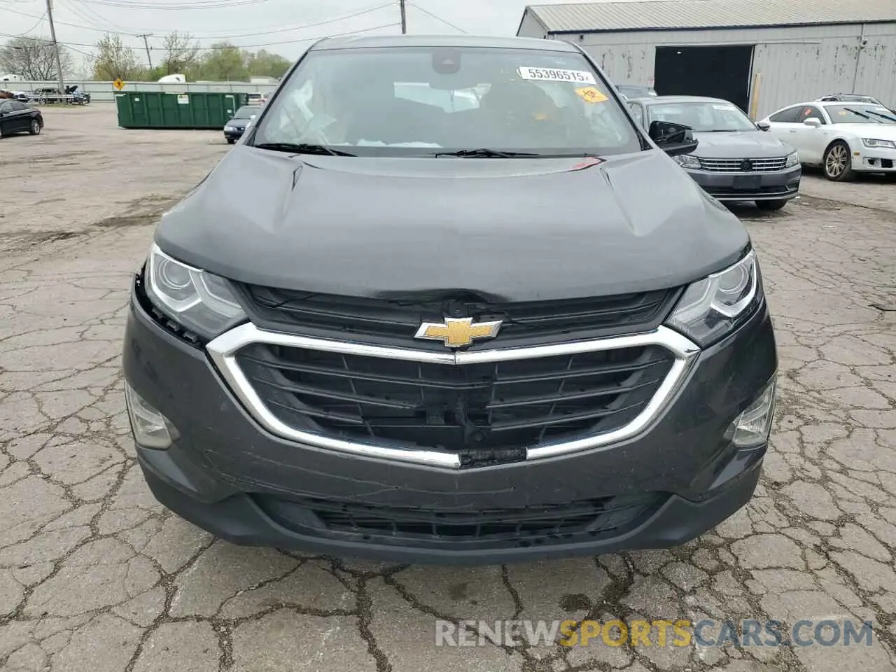 5 fotografías del automóvil dañado 2GNAXUEV2M6143032 CHEVROLET EQUINOX 2021