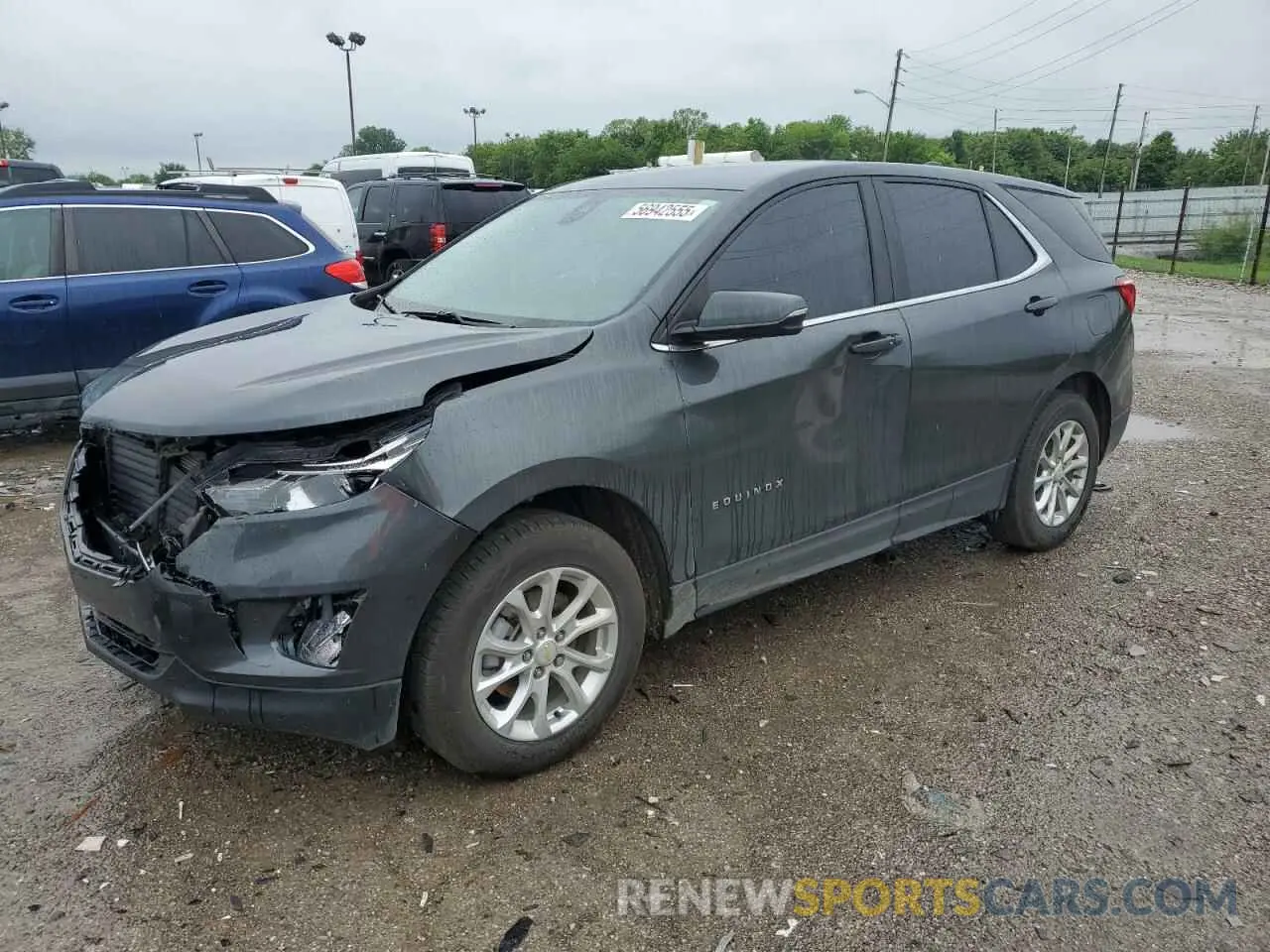 1 fotografías del automóvil dañado 2GNAXUEV4M6134946 CHEVROLET EQUINOX 2021