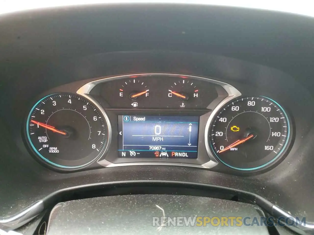 9 fotografías del automóvil dañado 2GNAXUEV4M6134946 CHEVROLET EQUINOX 2021