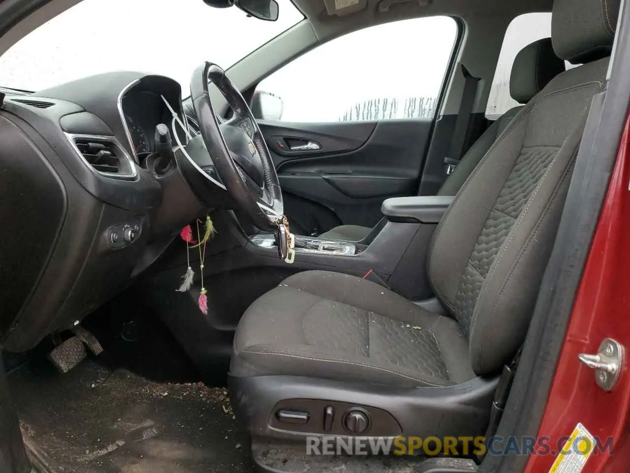 7 fotografías del automóvil dañado 2GNAXUEV4M6146630 CHEVROLET EQUINOX 2021