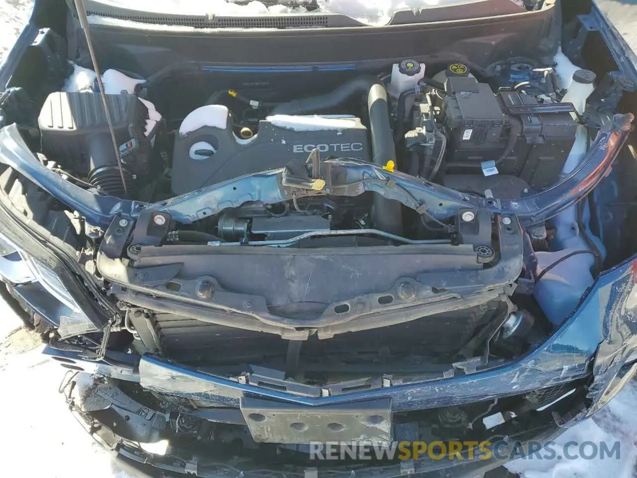 11 fotografías del automóvil dañado 2GNAXUEV6M6139842 CHEVROLET EQUINOX 2021