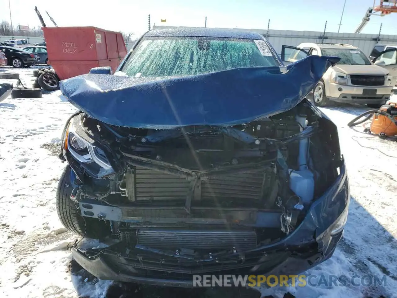 5 fotografías del automóvil dañado 2GNAXUEV6M6139842 CHEVROLET EQUINOX 2021