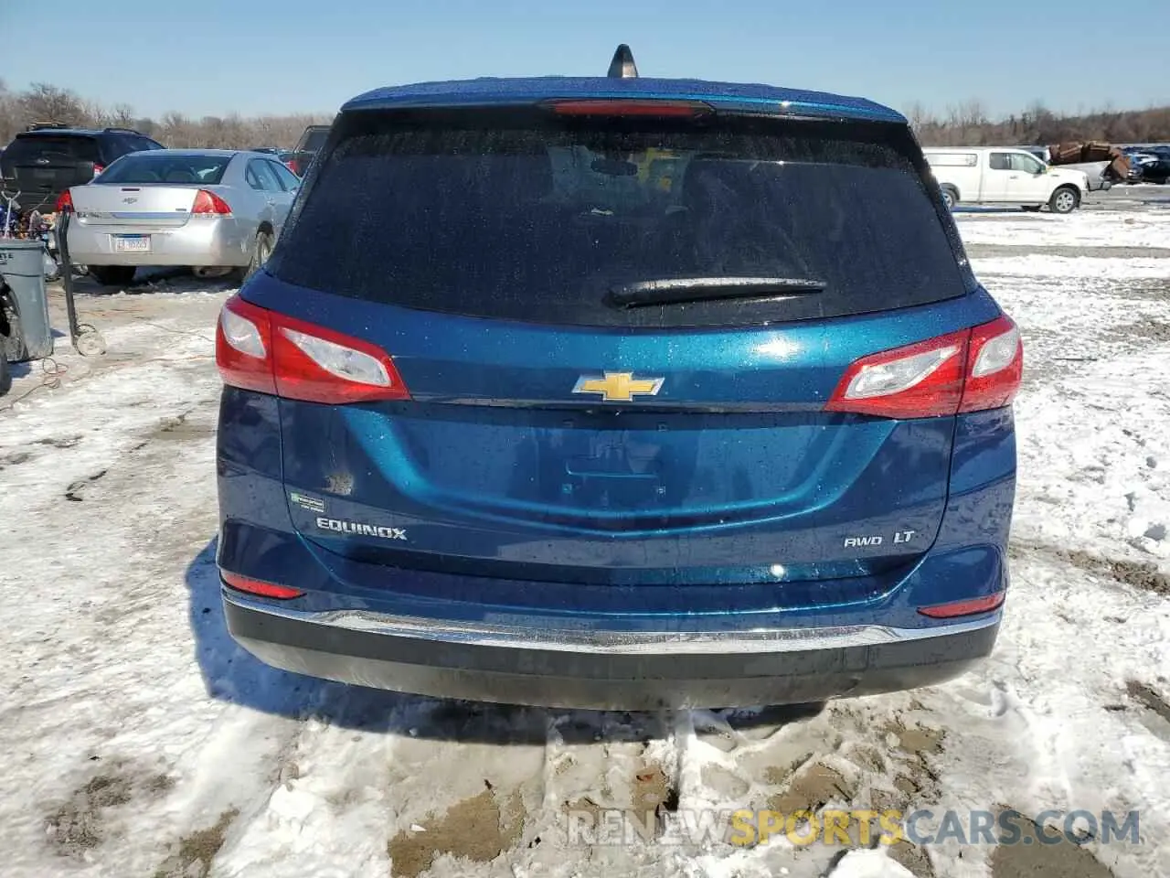 6 fotografías del automóvil dañado 2GNAXUEV6M6139842 CHEVROLET EQUINOX 2021