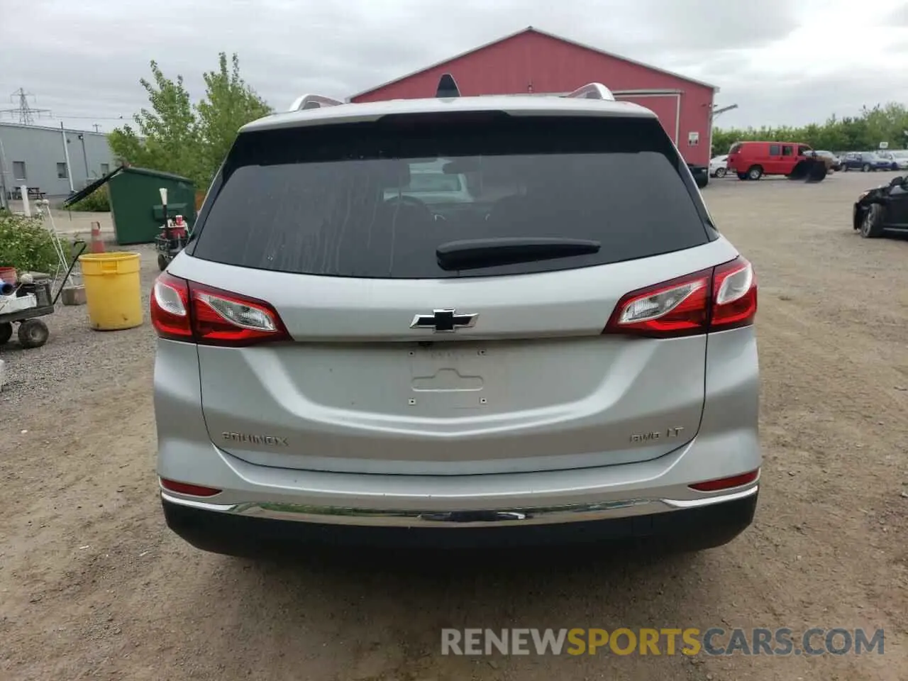 6 fotografías del automóvil dañado 2GNAXUEV7M6114478 CHEVROLET EQUINOX 2021