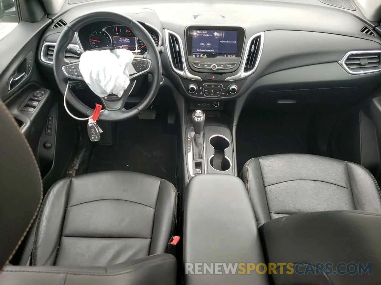 8 fotografías del automóvil dañado 2GNAXUEV7M6114478 CHEVROLET EQUINOX 2021