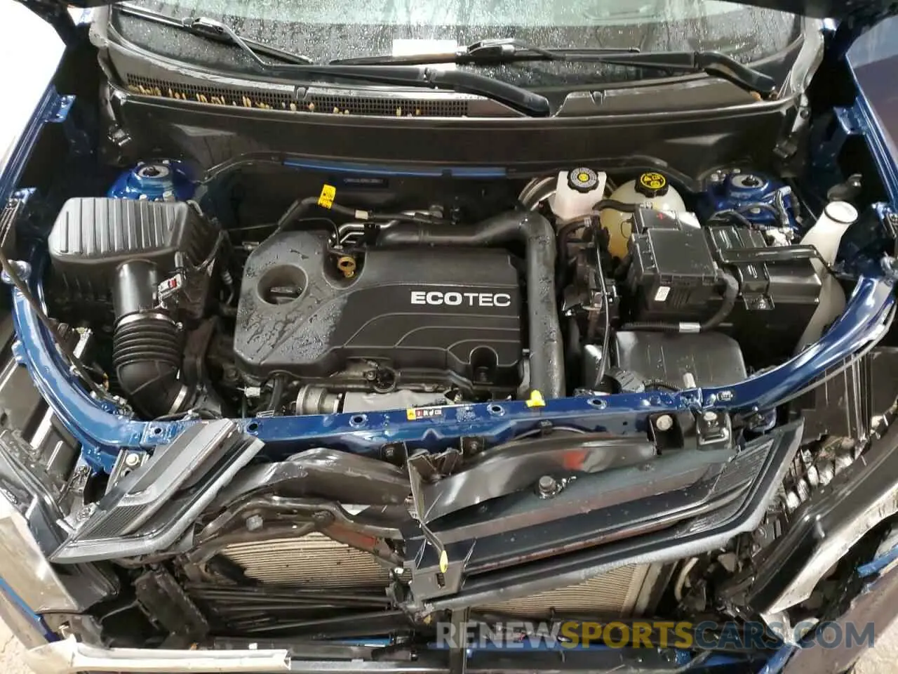 12 fotografías del automóvil dañado 2GNAXUEV8M6136957 CHEVROLET EQUINOX 2021