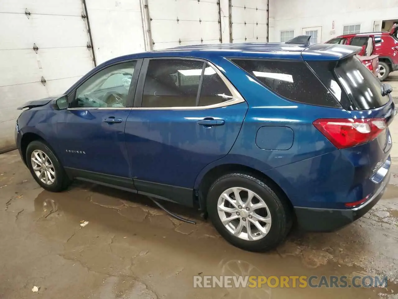 2 fotografías del automóvil dañado 2GNAXUEV8M6136957 CHEVROLET EQUINOX 2021