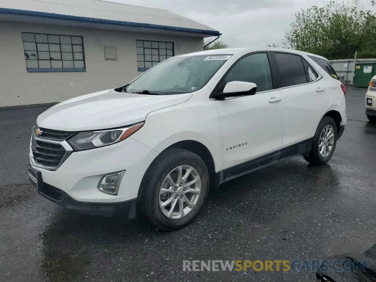 1 fotografías del automóvil dañado 2GNAXUEV9M6102221 CHEVROLET EQUINOX 2021