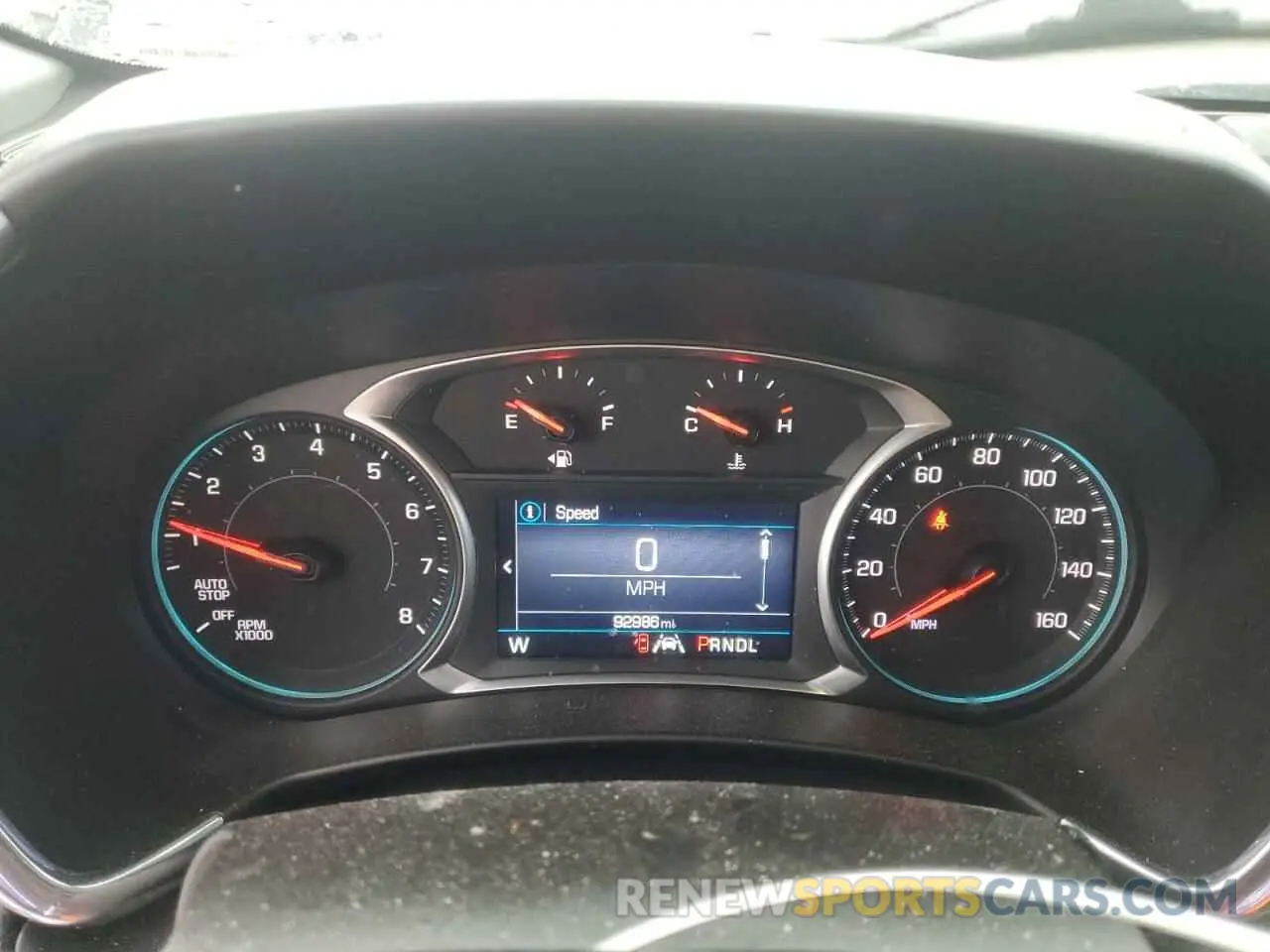 9 fotografías del automóvil dañado 2GNAXUEV9M6118452 CHEVROLET EQUINOX 2021