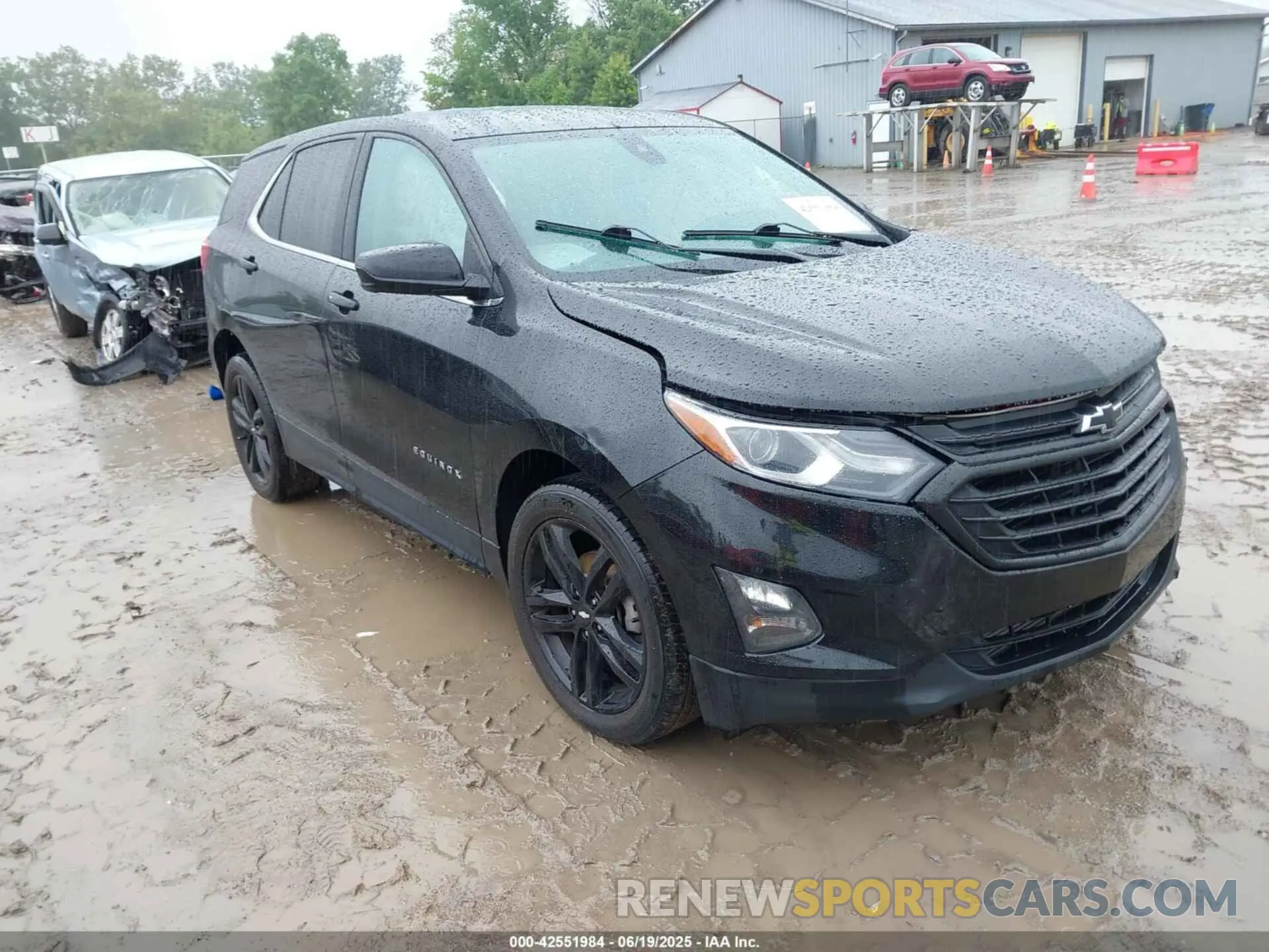 1 fotografías del automóvil dañado 2GNAXUEV9M6133095 CHEVROLET EQUINOX 2021