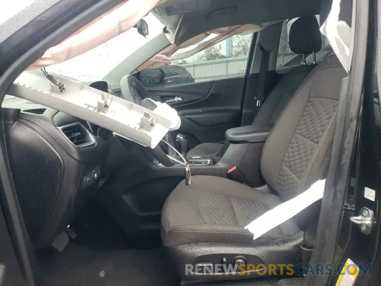 7 fotografías del automóvil dañado 2GNAXUEV9M6133520 CHEVROLET EQUINOX 2021