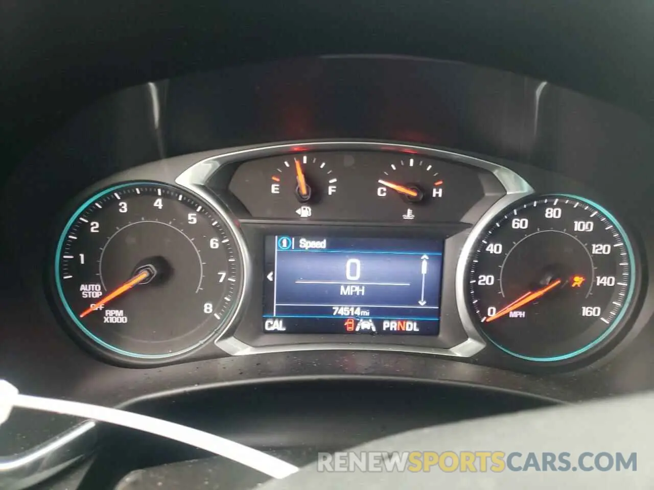 9 fotografías del automóvil dañado 2GNAXUEV9M6133520 CHEVROLET EQUINOX 2021