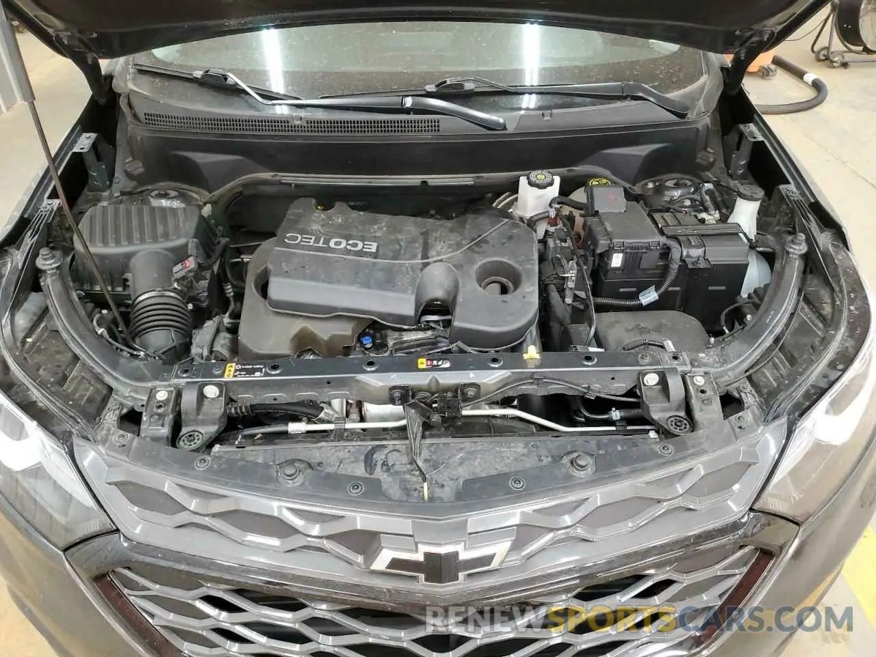 12 fotografías del automóvil dañado 2GNAXUEV9M6134277 CHEVROLET EQUINOX 2021
