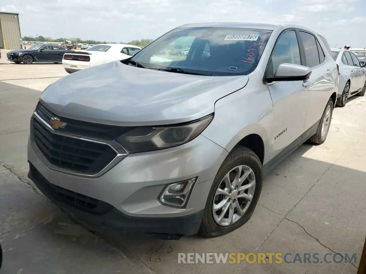 1 fotografías del automóvil dañado 2GNAXUEVXM6160970 CHEVROLET EQUINOX 2021