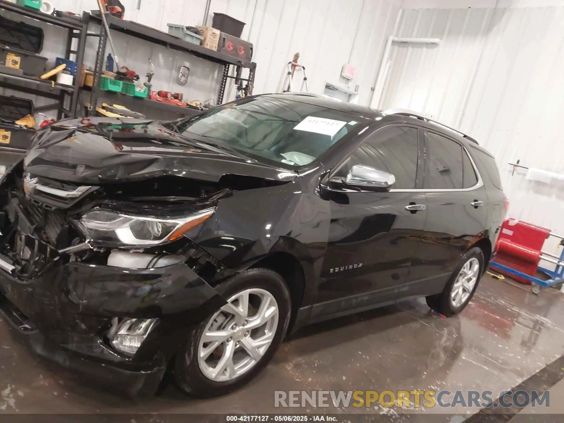 14 fotografías del automóvil dañado 2GNAXXEV4M6144961 CHEVROLET EQUINOX 2021