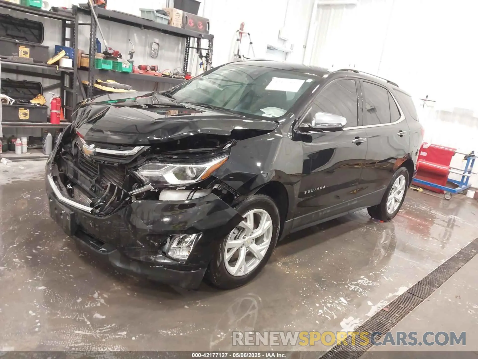 2 fotografías del automóvil dañado 2GNAXXEV4M6144961 CHEVROLET EQUINOX 2021