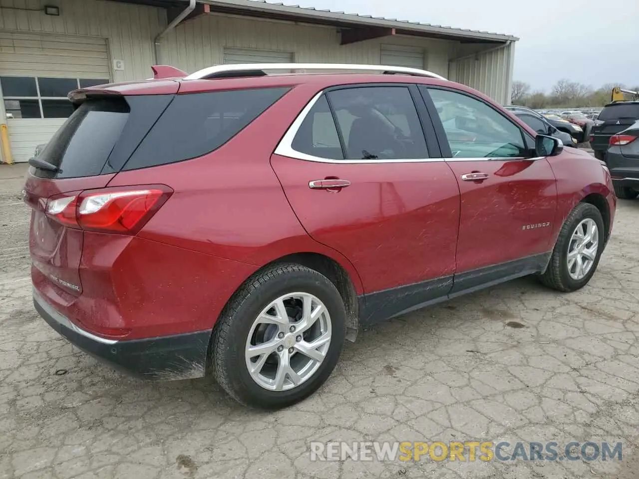 3 fotografías del automóvil dañado 2GNAXXEV6M6139096 CHEVROLET EQUINOX 2021