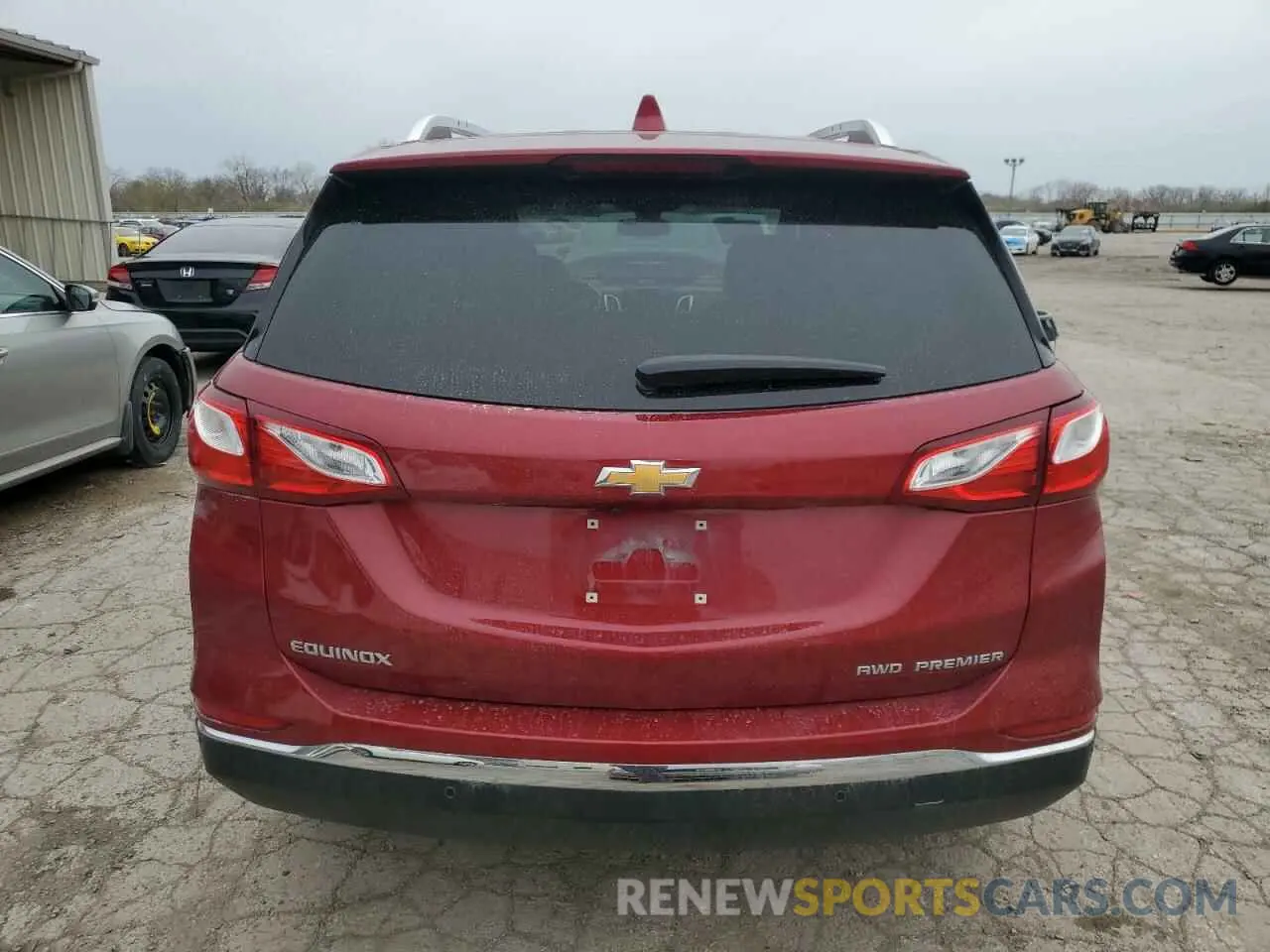 6 fotografías del automóvil dañado 2GNAXXEV6M6139096 CHEVROLET EQUINOX 2021