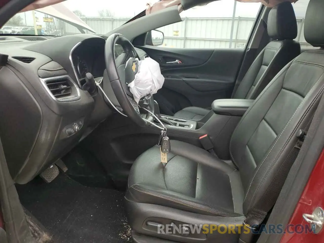 7 fotografías del automóvil dañado 2GNAXXEV6M6139096 CHEVROLET EQUINOX 2021