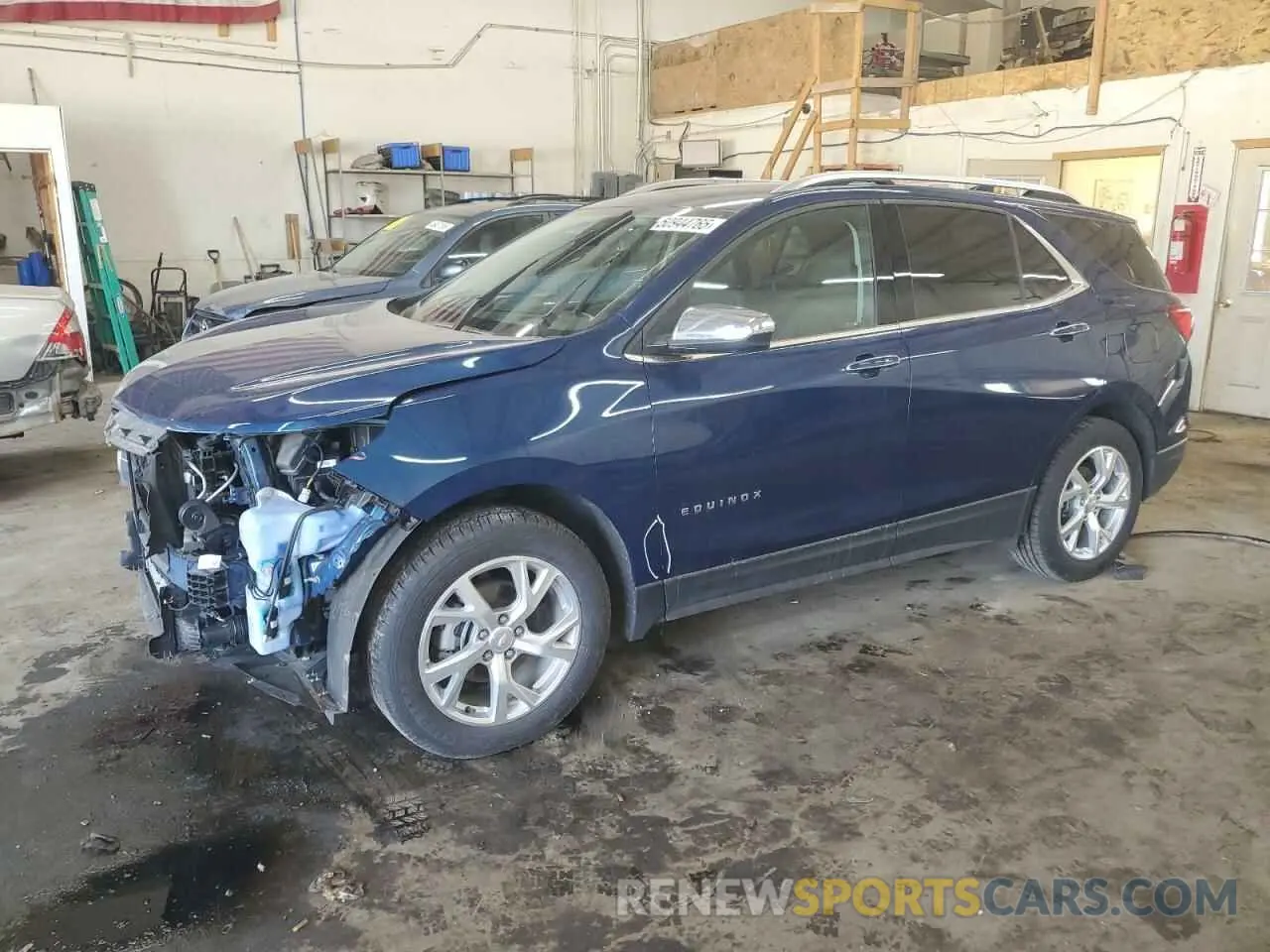 1 fotografías del automóvil dañado 2GNAXXEV8M6132439 CHEVROLET EQUINOX 2021