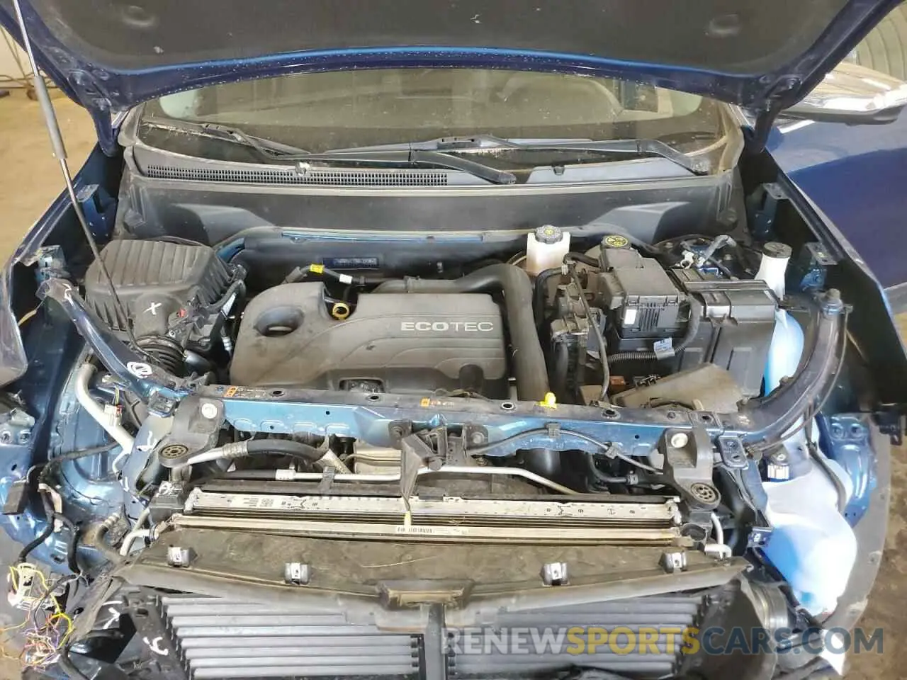 12 fotografías del automóvil dañado 2GNAXXEV8M6132439 CHEVROLET EQUINOX 2021