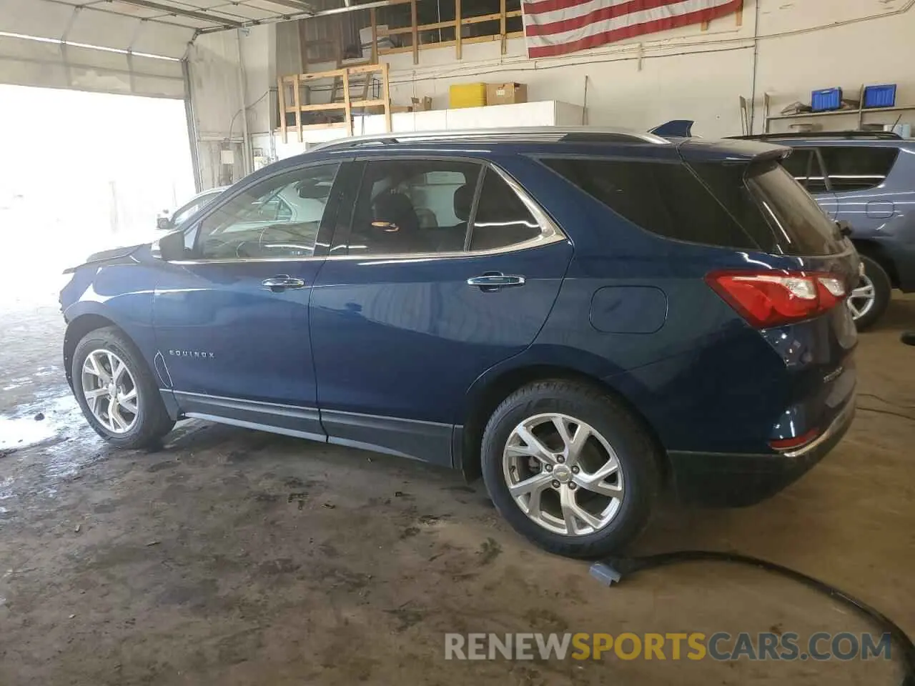 2 fotografías del automóvil dañado 2GNAXXEV8M6132439 CHEVROLET EQUINOX 2021
