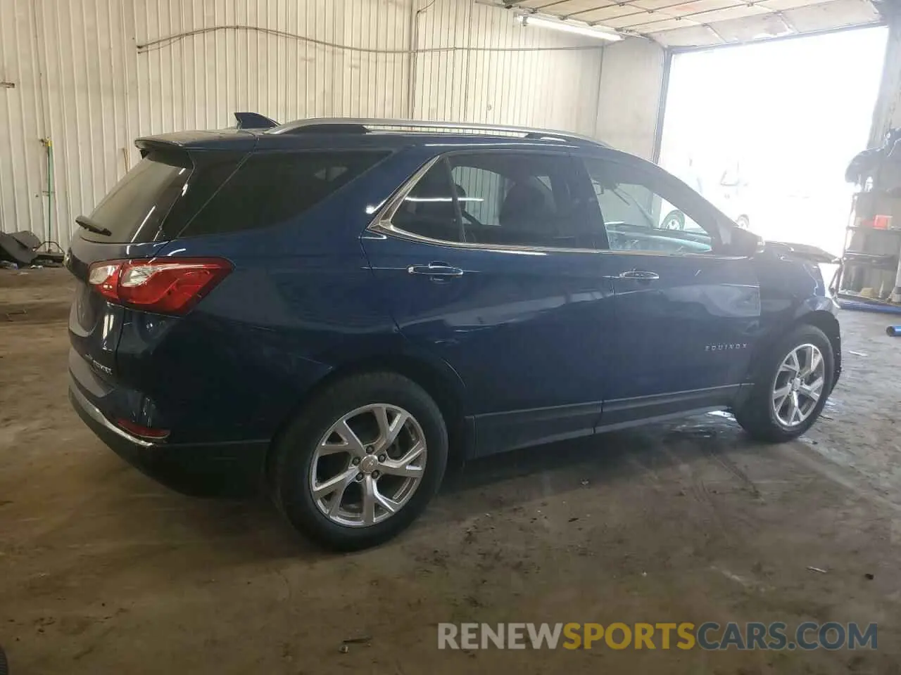 3 fotografías del automóvil dañado 2GNAXXEV8M6132439 CHEVROLET EQUINOX 2021