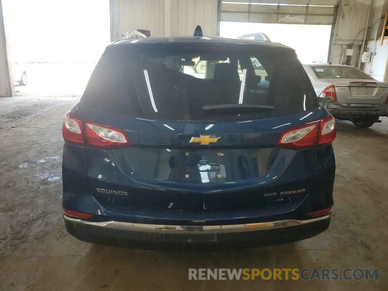6 fotografías del automóvil dañado 2GNAXXEV8M6132439 CHEVROLET EQUINOX 2021