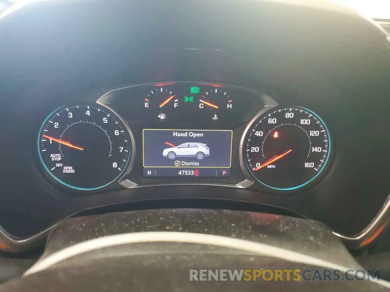 9 fotografías del automóvil dañado 2GNAXXEV8M6132439 CHEVROLET EQUINOX 2021