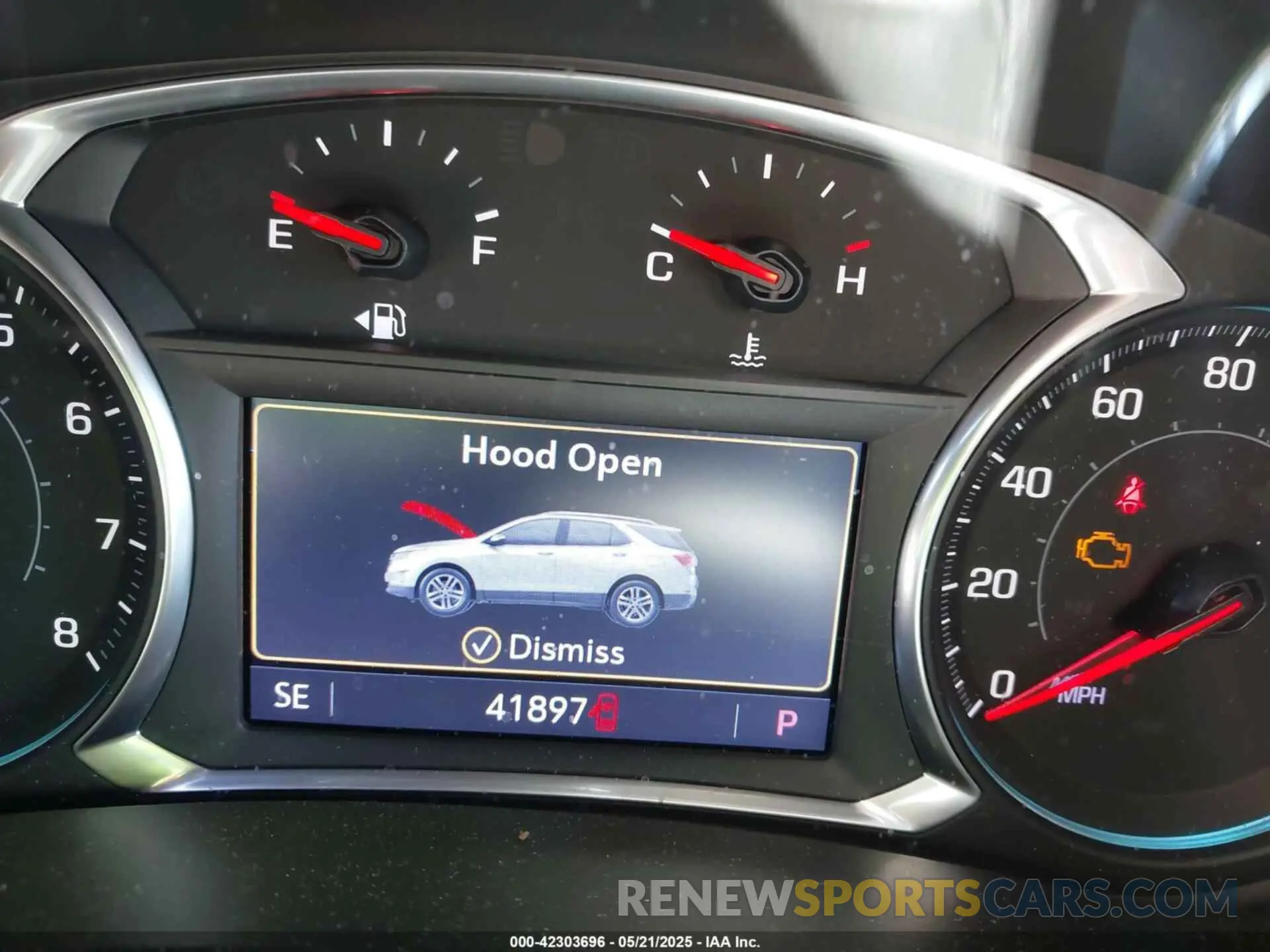 16 fotografías del automóvil dañado 2GNAXXEV8M6143697 CHEVROLET EQUINOX 2021