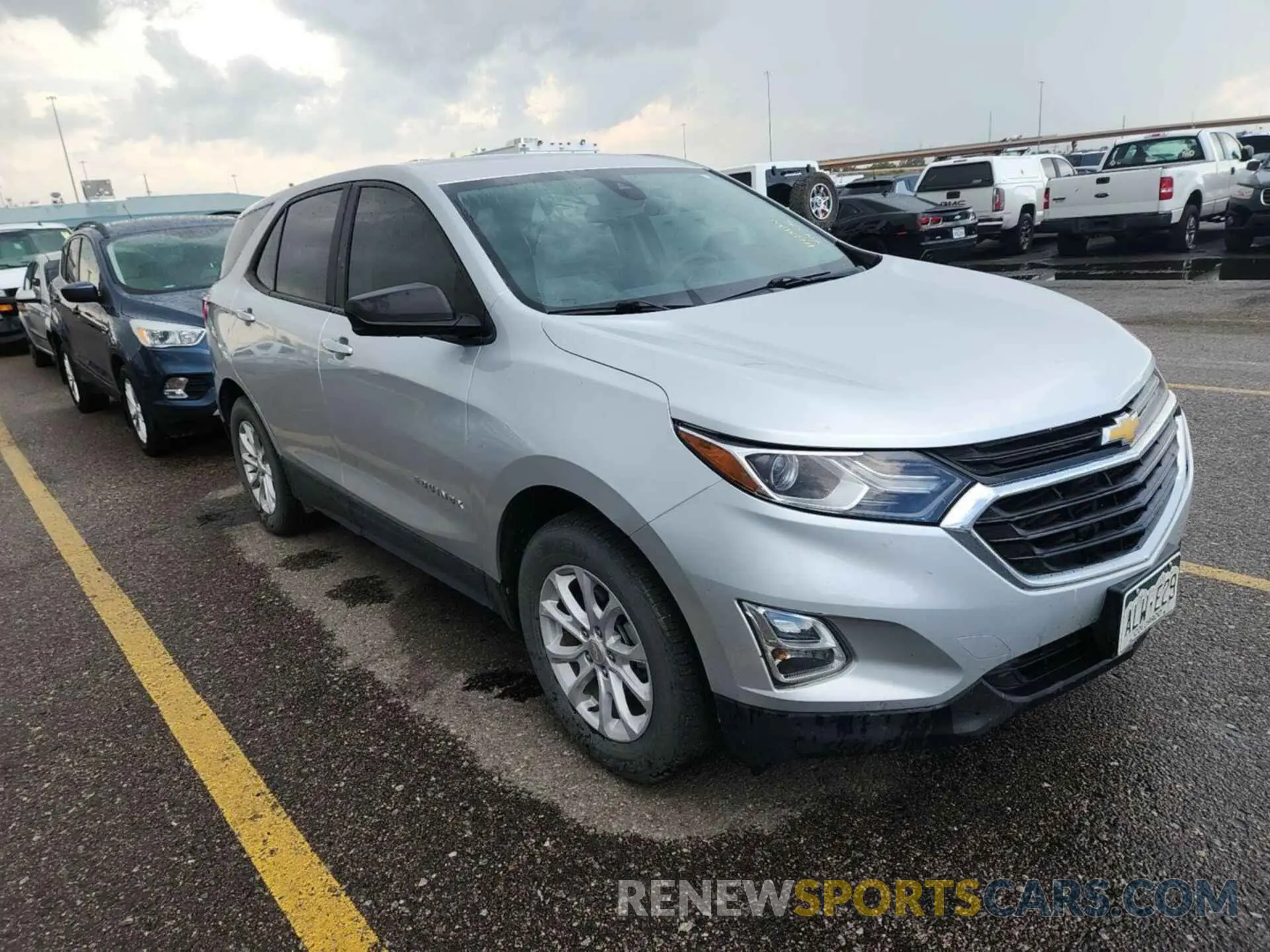 6 fotografías del automóvil dañado 3GNAX5EV0MS173508 CHEVROLET EQUINOX 2021