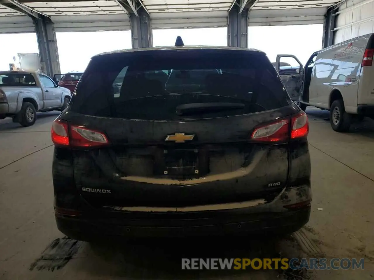 6 fotografías del automóvil dañado 3GNAX5EV2MS147718 CHEVROLET EQUINOX 2021