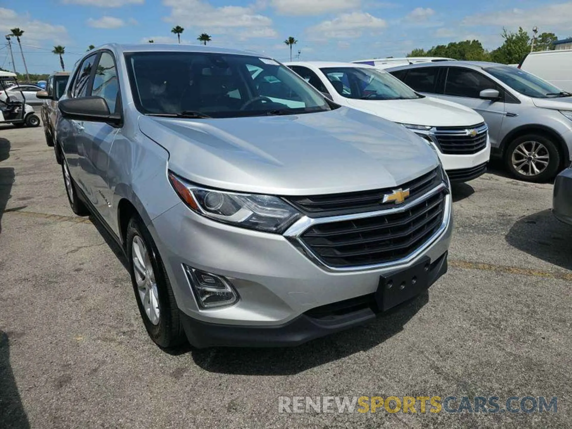 5 fotografías del automóvil dañado 3GNAXFEV6MS173518 CHEVROLET EQUINOX 2021