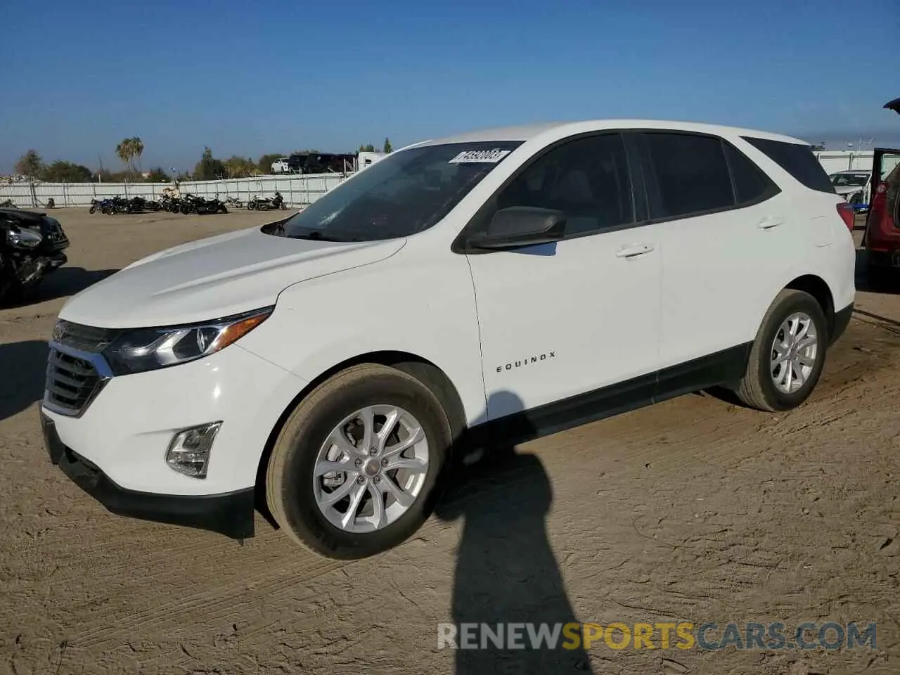 1 fotografías del automóvil dañado 3GNAXFEV7MS104871 CHEVROLET EQUINOX 2021