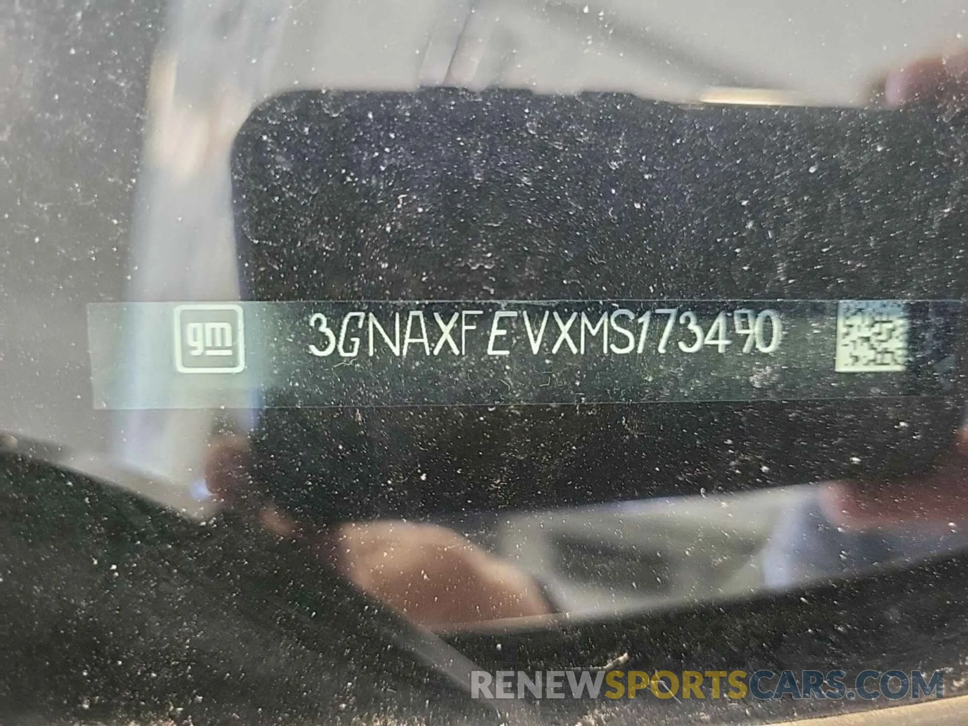 1 fotografías del automóvil dañado 3GNAXFEVXMS173490 CHEVROLET EQUINOX 2021
