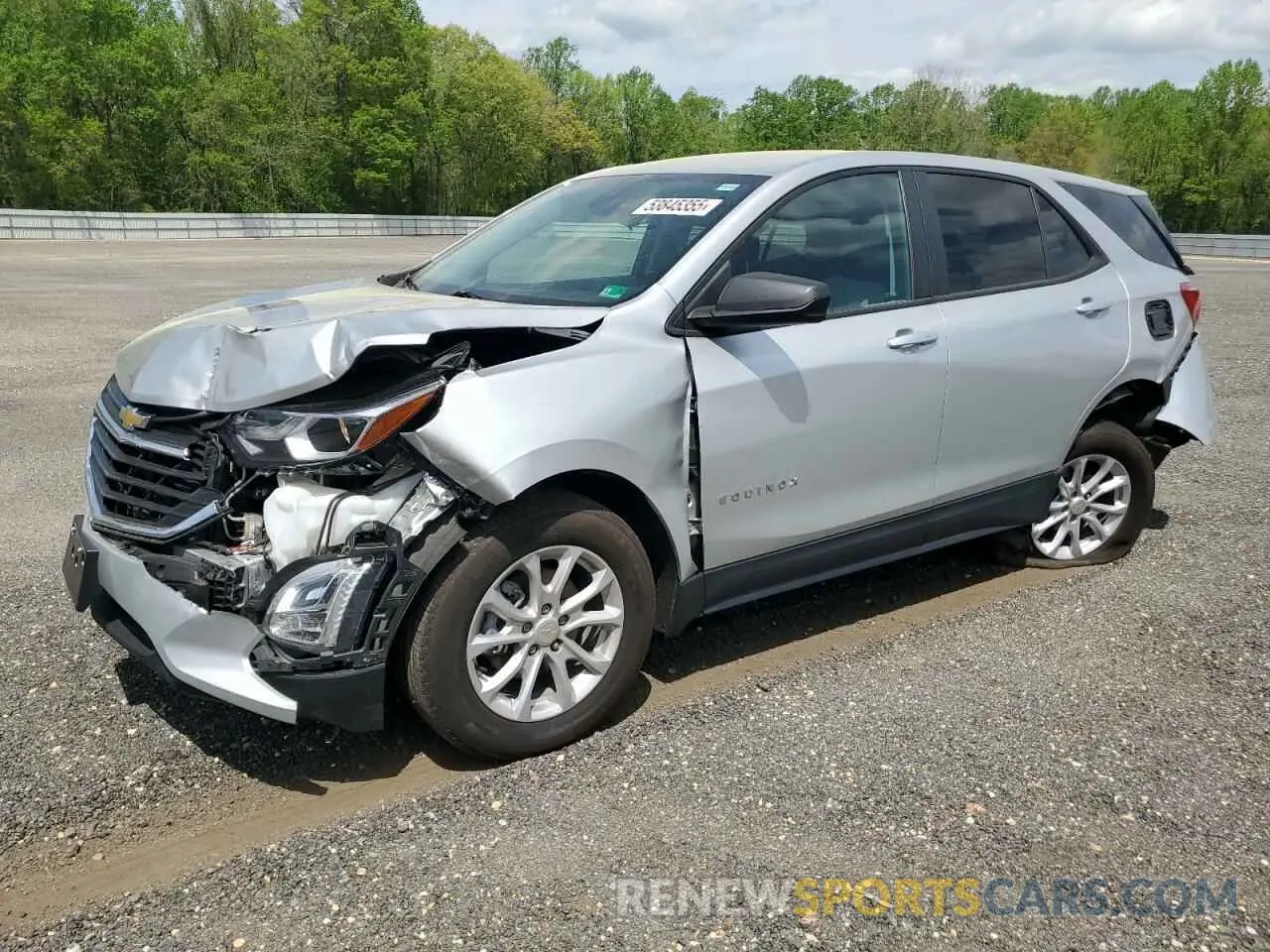 1 fotografías del automóvil dañado 3GNAXHEV0MS112886 CHEVROLET EQUINOX 2021