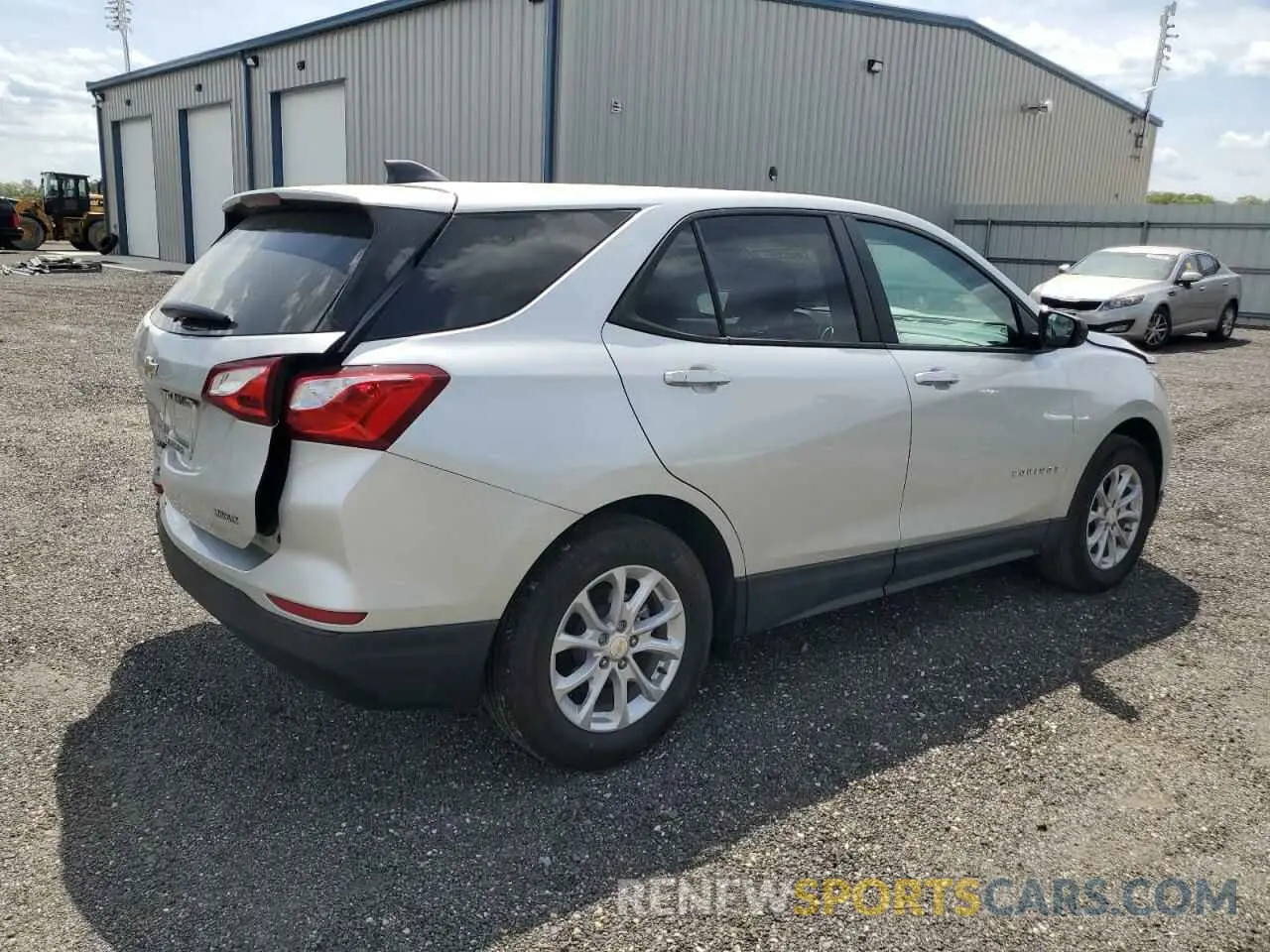 3 fotografías del automóvil dañado 3GNAXHEV0MS112886 CHEVROLET EQUINOX 2021